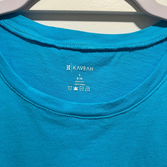 Kaveah Cotton Cinched Tank Dress in Ibiza Blue – Size Small (8-10) - Picture 2 of 5